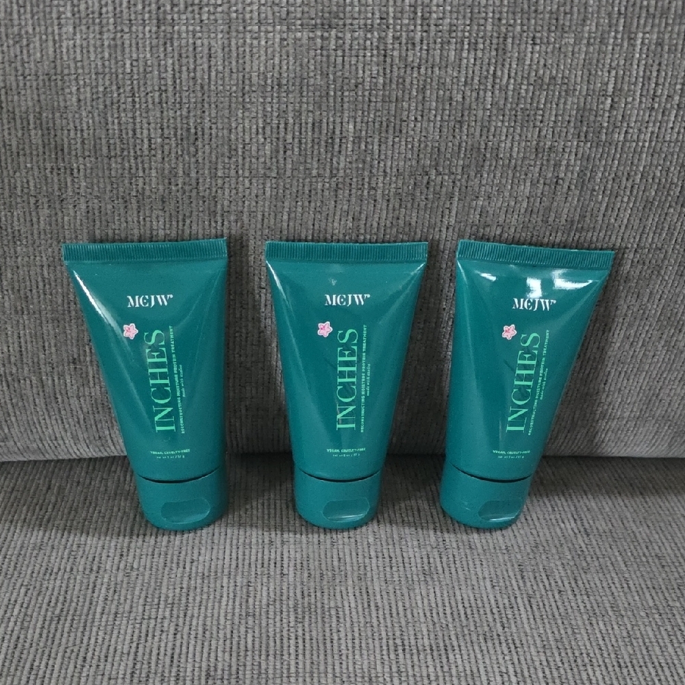 MCJW Inches Hair Treatment Set‎ Of Three, 2oz. Each, All New